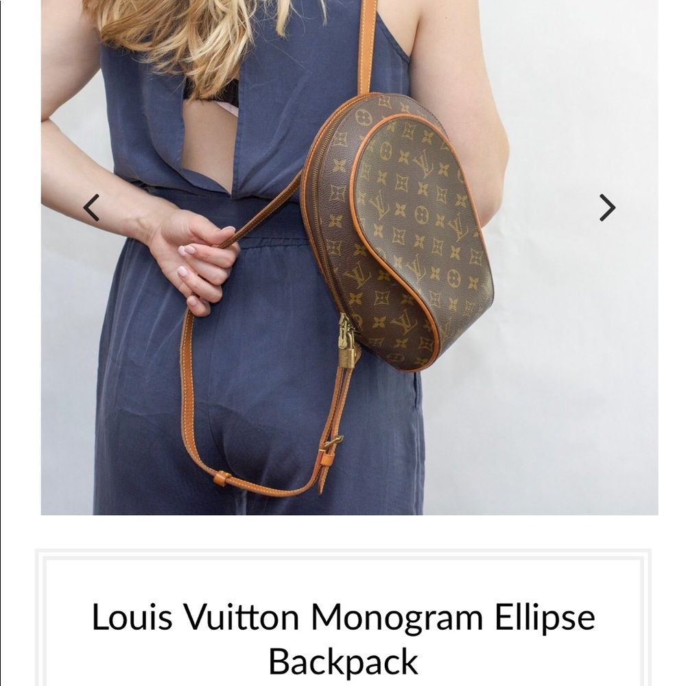Louis Vuitton monograms ellipse backpack